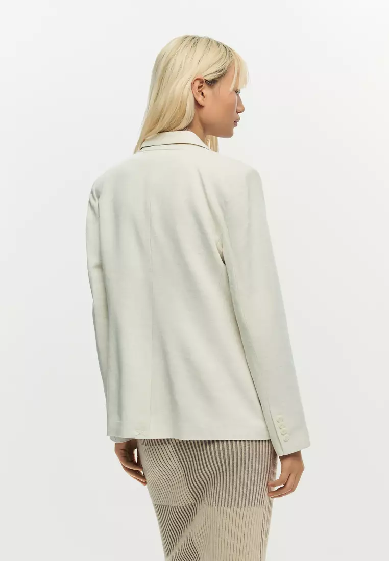 WOVEN BLAZER