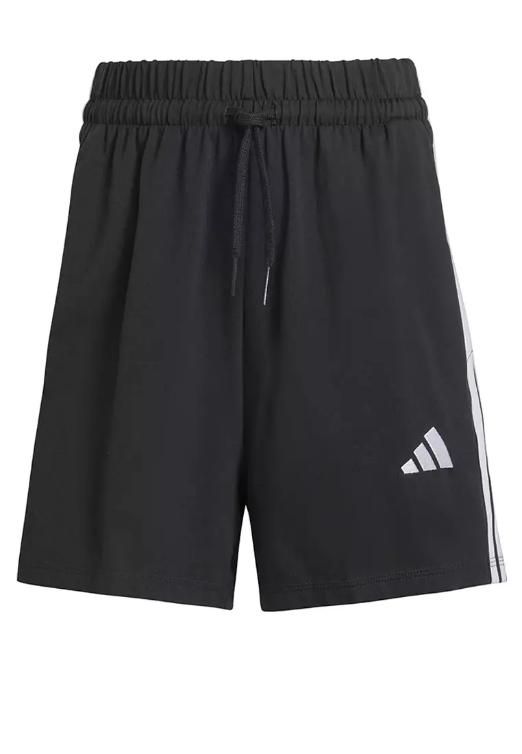 Essentials 3-Stripes Cotton Shorts