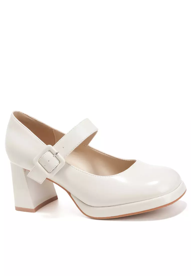 Discount on Twenty Eight Shoes  shoes - SKU: 6cm Strap Microfiber Leather Mary Jane Shoes By2465-6
