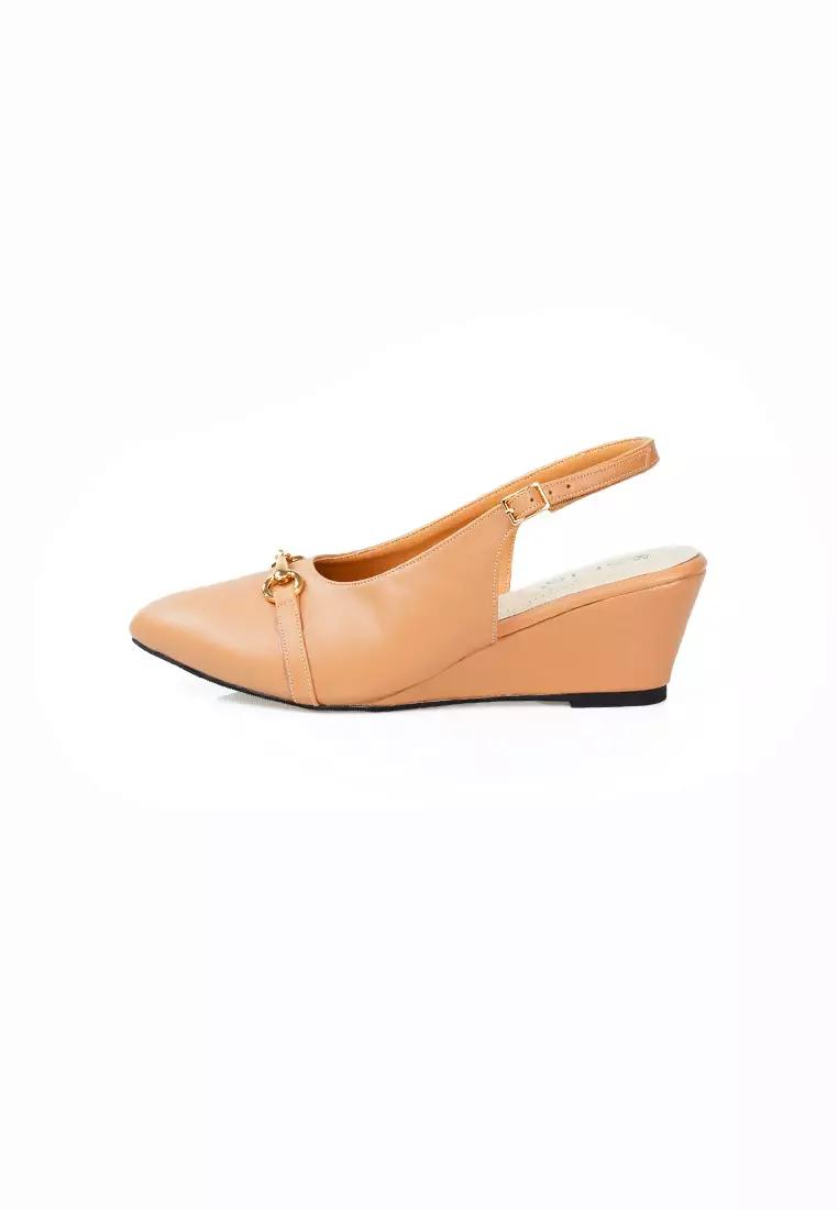 SEIS Sharon Mules Heels Wanita | Wedges tali wanita