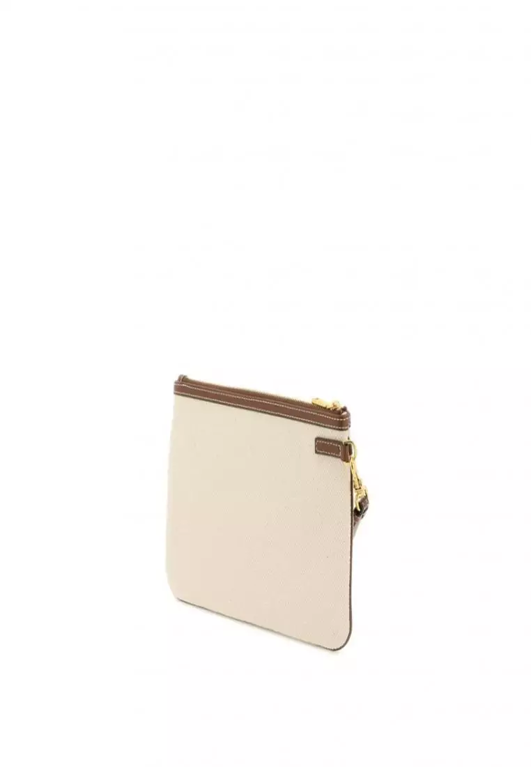 Canvas clutch top