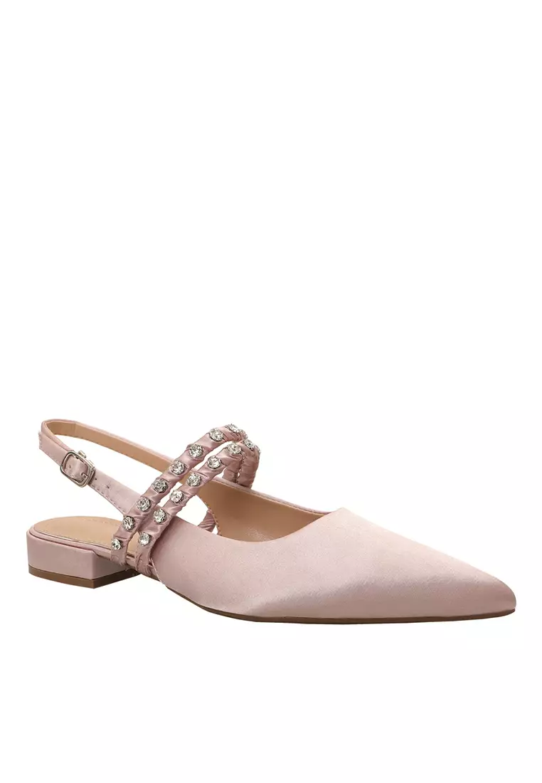 2.5CM Rhinestone Strap Slingback Heel TE578-29