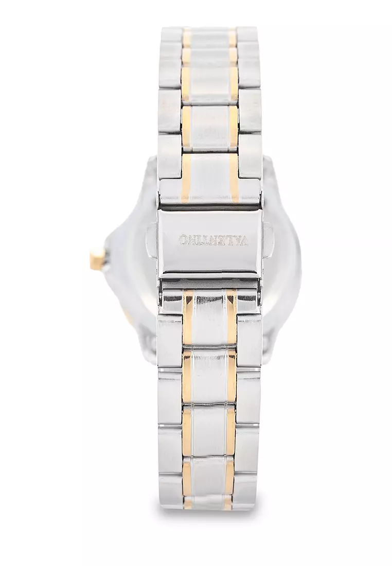 Analog Watch 20122485-Two Tone-White Dial
