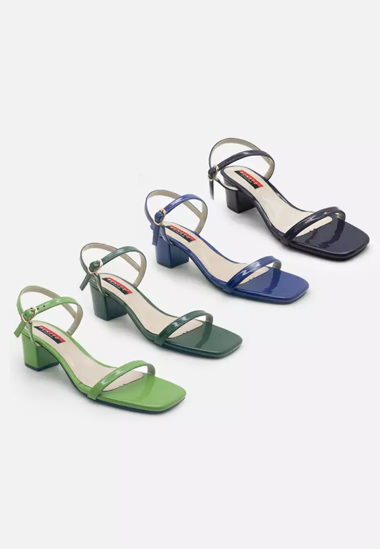 Jual Benitz Benitz Ankle Strap Block Heels Wanita Original 2025 ...