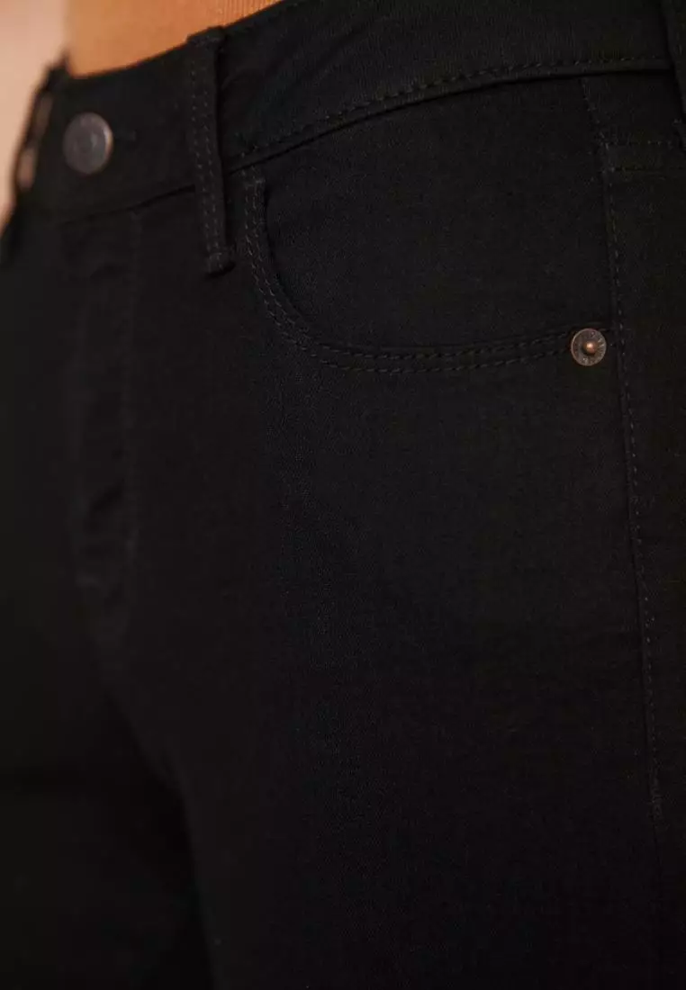 Buy Old Navy Mid-Rise Black Rockstar Super Skinny Jeans 2024 Online