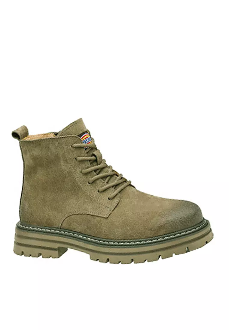 Discount on Twenty Eight Shoes  shoes - SKU: VANSA Vintage Pigskin Cargo Martin Boots VSM-B9025