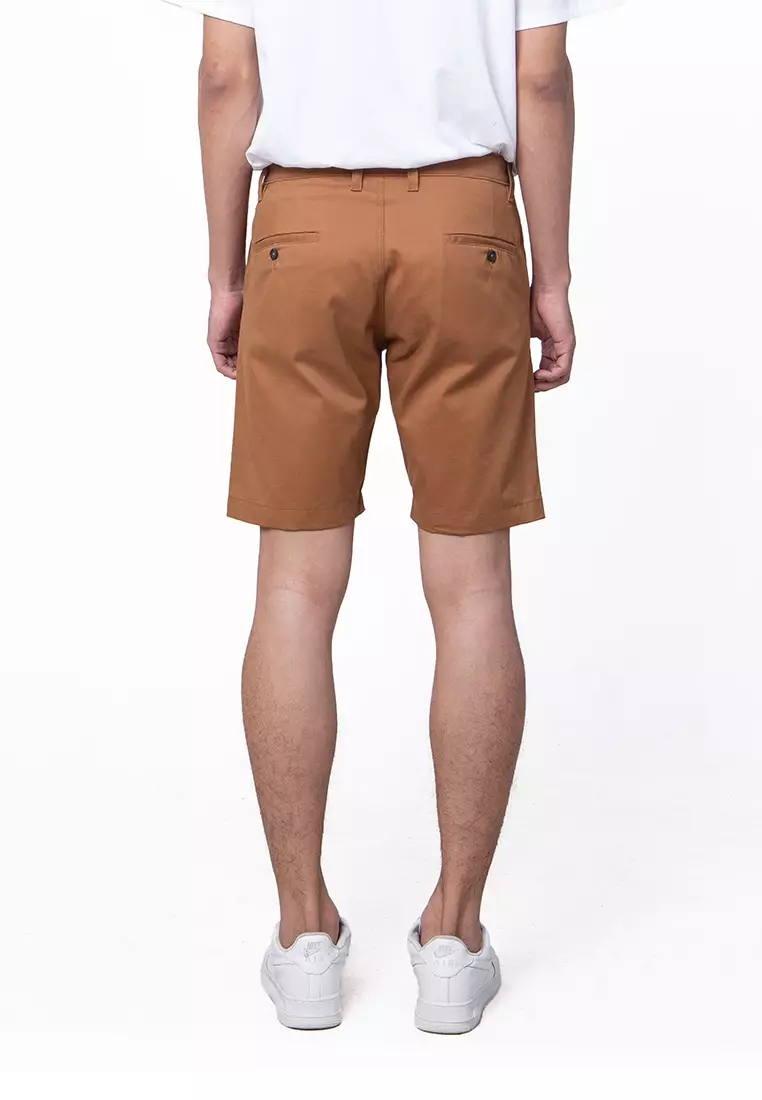 DARIUS - DARK BROWN Celana Pendek - Bottoms Man Reguler Fit