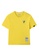 FILA yellow FILA x Maison MIHARA YASUHIRO Logo Dropped Shoulders Cotton T-shirt 48639AAC28F3B9GS_1