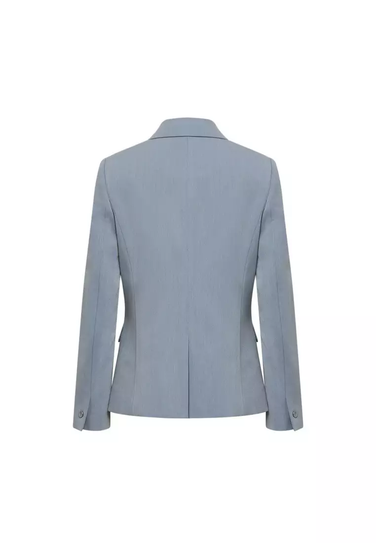 長袖合身剪裁西裝外套