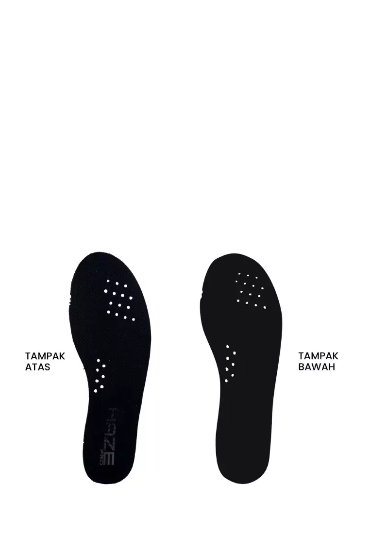 910 Nineten Haze Pro Sepatu Lari - Hitam/Abu-abu