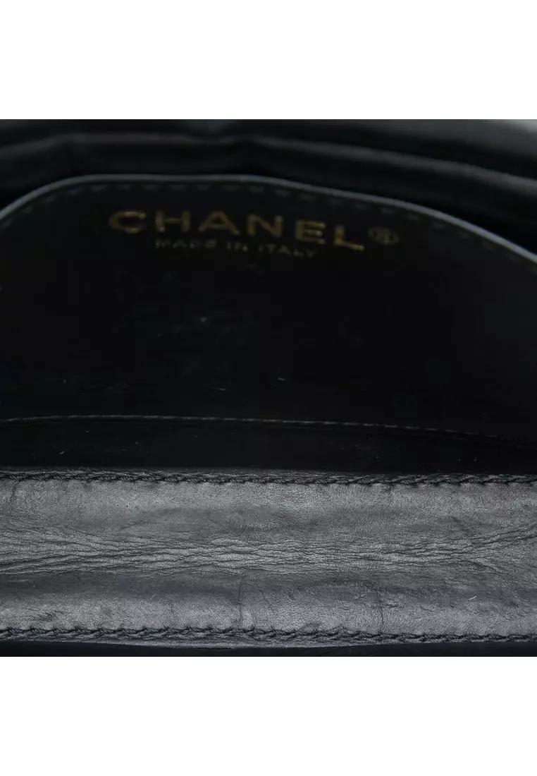 Pre-Loved Chanel Mini Quilted Calfskin Nailed Cc Flap