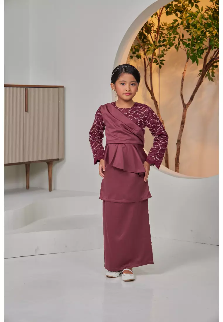 Renda Melinda Kurung Moden For Kids