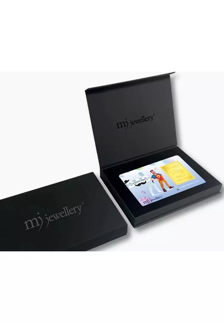 5G Gold Collection 999.9/24K Happy Father's day Gold Bar (10g)