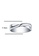 Vedantti white Vedantti 18K Mobius Slim Ring in White Gold A3178AC2546AA3GS_5