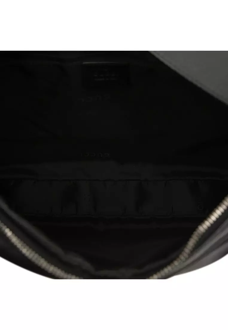 Pre-Loved Gucci Calfskin Attache Shoulder Bag