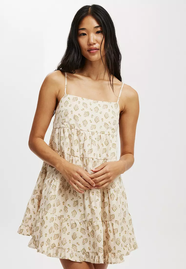 denim zip front dress Lady Black Tie - Raw Beauty - Midi Color:BONDIBEACH CD-13846-Ivory Zapaka Women Sparkly Purple Bust 35
