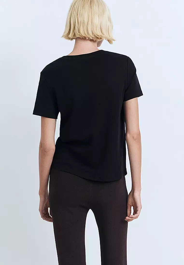 Cotton Short-Sleeved T-Shirt