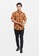 Banyu Mili beige Kemeja Slimfit Batik Lengan Pendek Caiden 25A1CAAB035E53GS_4