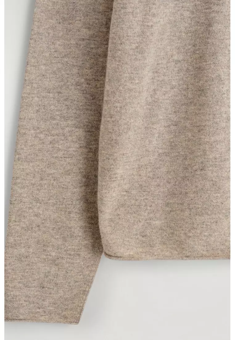 MERINO WOOL CREW-NECK JUMPER