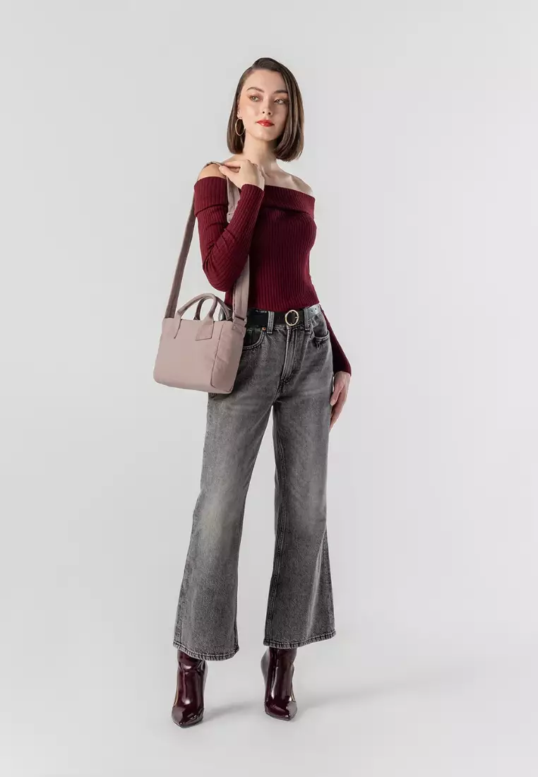 Poofah Mini Tote Bag - Blush