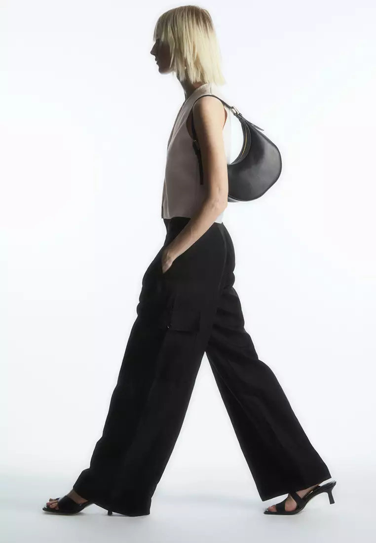 COS WIDE-LEG CARGO TROUSERS