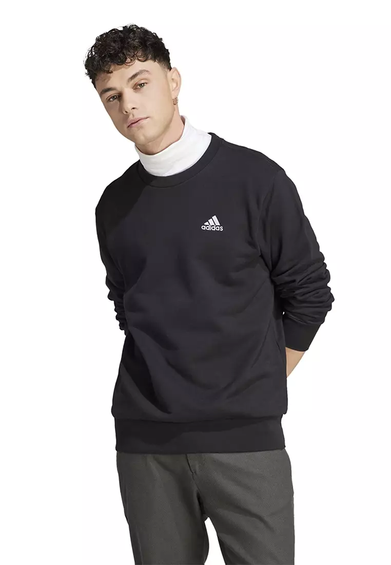 Adidas originals essentials sweatshirt small logo top