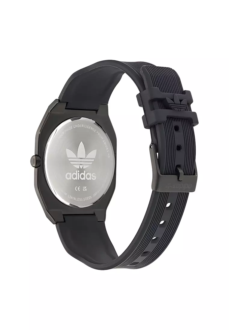 Adidas Gents Watch City Tech Thin - Jam Tangan Analog Unisex - Stainless Steel Case - AOFH24503