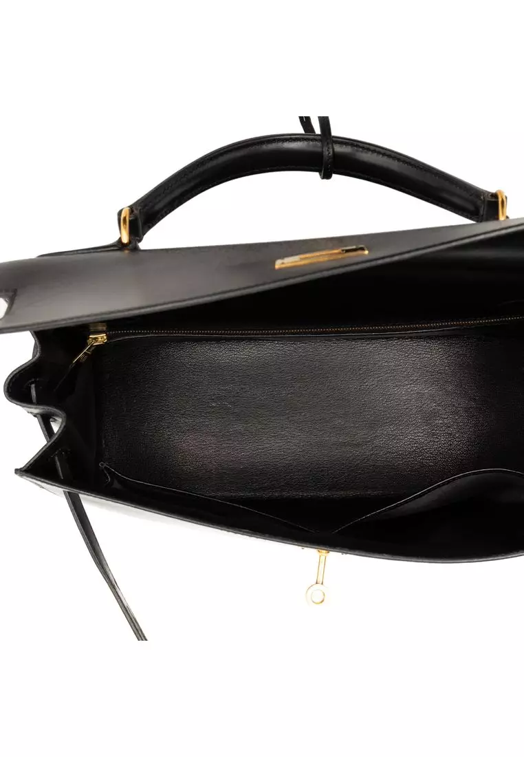 二手愛馬仕 Box Calf Kelly Sellier 32