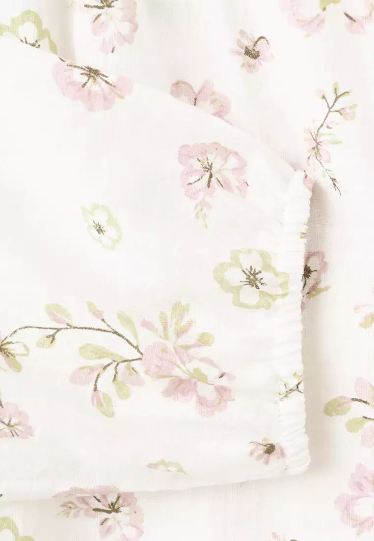 Cotton Blouse With Floral Pattern