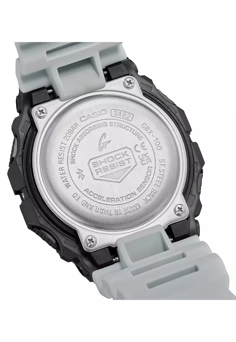 G-Shock Smartwatch Digital G-LIDE GBX-100TT-8D - Jam Tangan Pria - Resin Strap