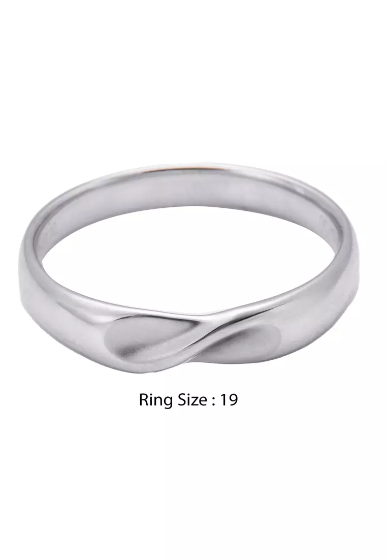 LITZ 18K White Gold  Diamond Ring  YF-YR7282
