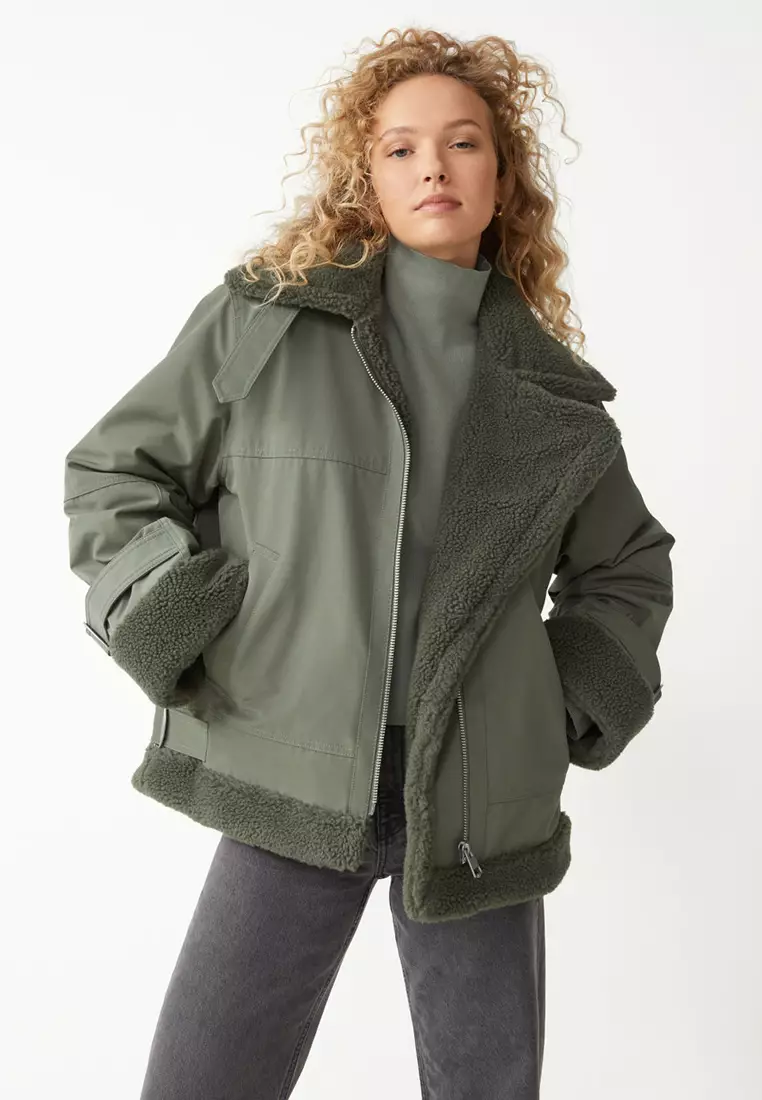 Buy Other Stories Relaxed Aviator Jacket Online ZALORA Malaysia