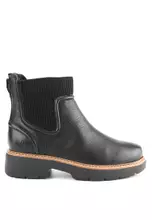 Bold Black Leather