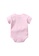 AKARANA BABY pink Quality Newborn Baby Romper One-Piece Double Sided Dupion Cotton (Pink) 87844KA6D17E54GS_2