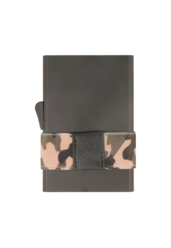 C-Secure black C-Secure Aluminum Cardholder With Money Band (Black/Camo) 61D6AAC1B76B3EGS_1