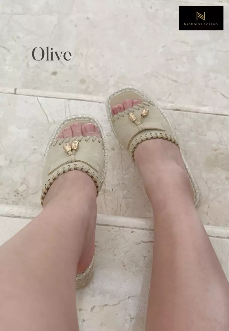 Wedge Rhea Olive