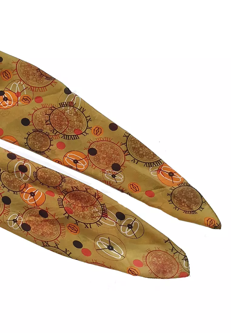 Printed Roman Clock Brown