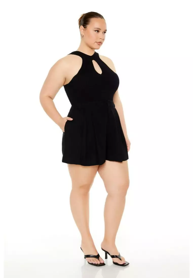 Forever 21 shorts plus size top
