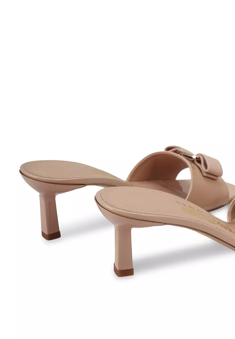 Patent leather sale mule heels