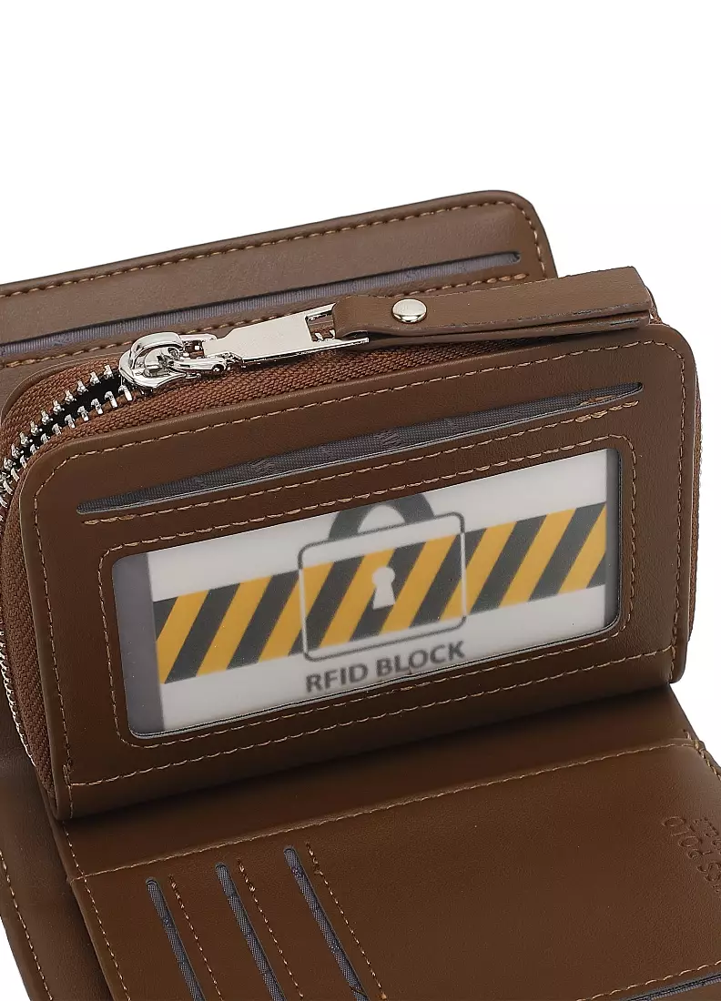 Women's Monogram Purse / Wallet (Dompet Wanita) - Cokelat