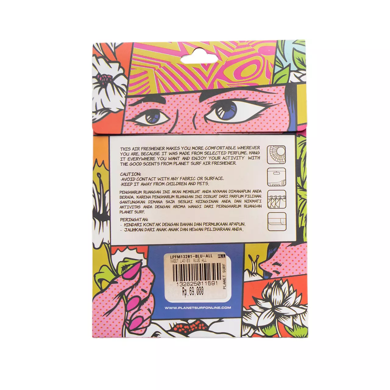 Planet Surf Clothing Parfum Wanita Sweet Ladies Planet Surf