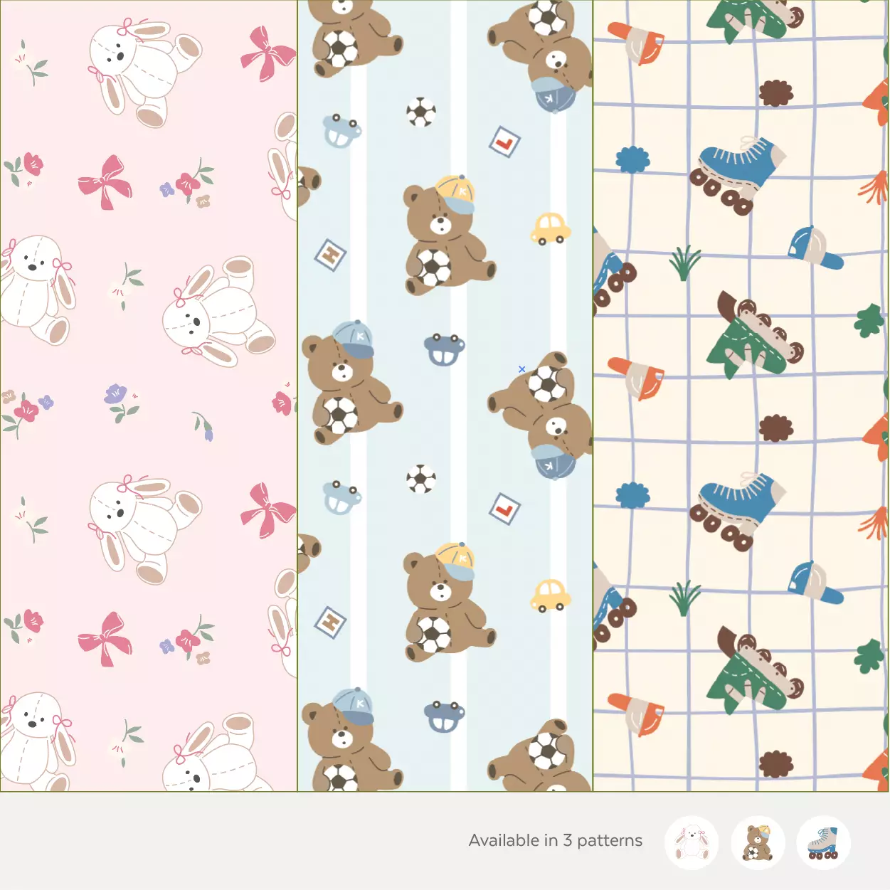 Little Palmerhaus - Little Wear Shoulder Button Short Set 37.0 (Setelan bayi lengan pendek) Soccer Bear