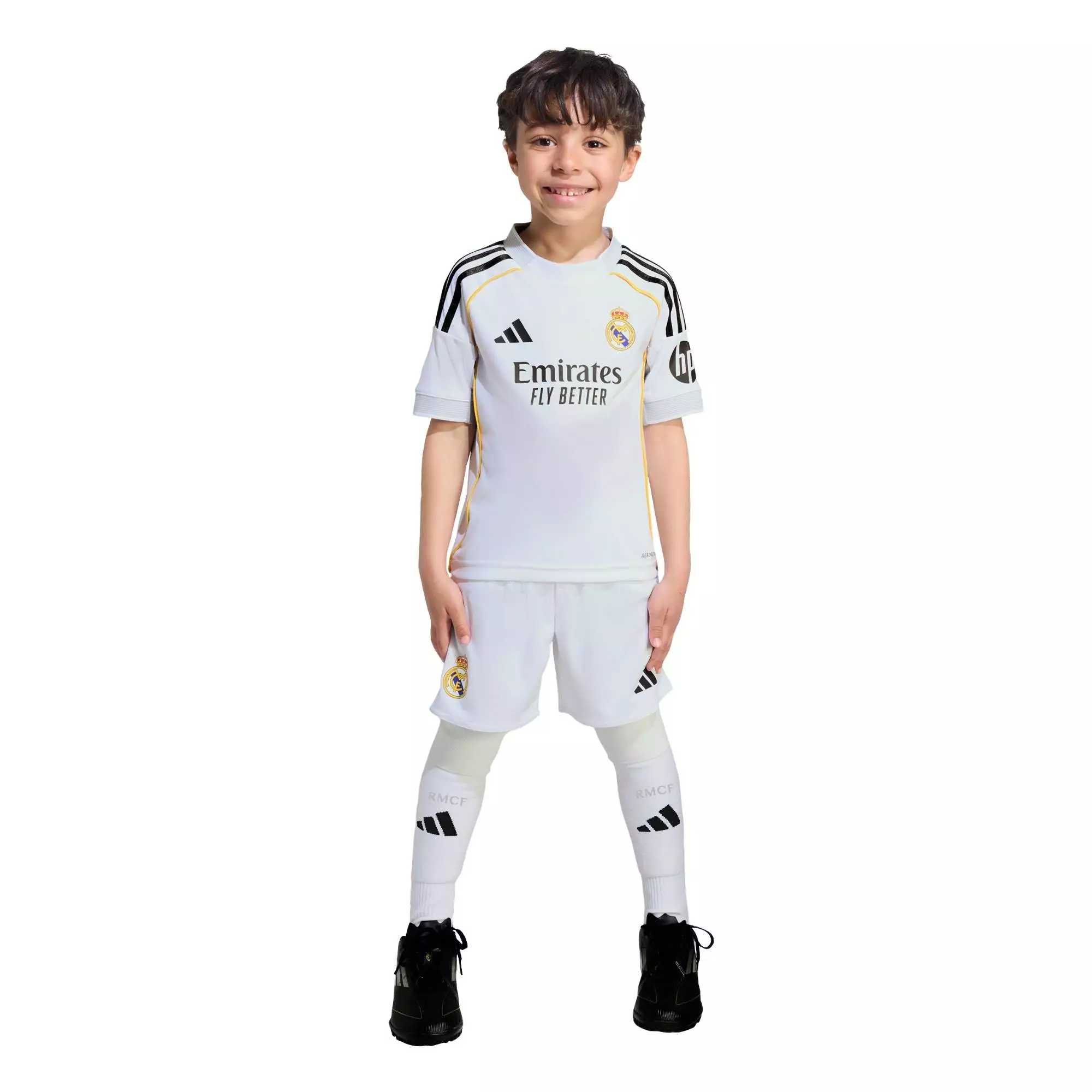 Football Real Madrid 25/26 Home Mini Kit Kids Unisex White JN8870