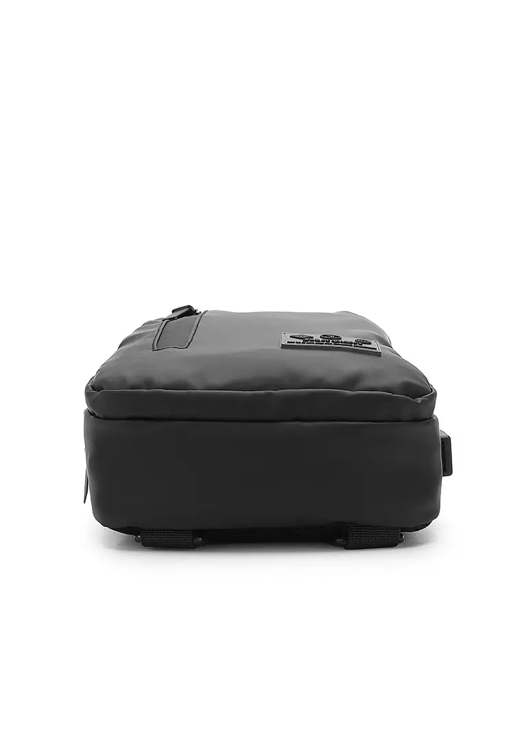 Men's Chest Bag / Sling Bag / Crossbody Bag - Black