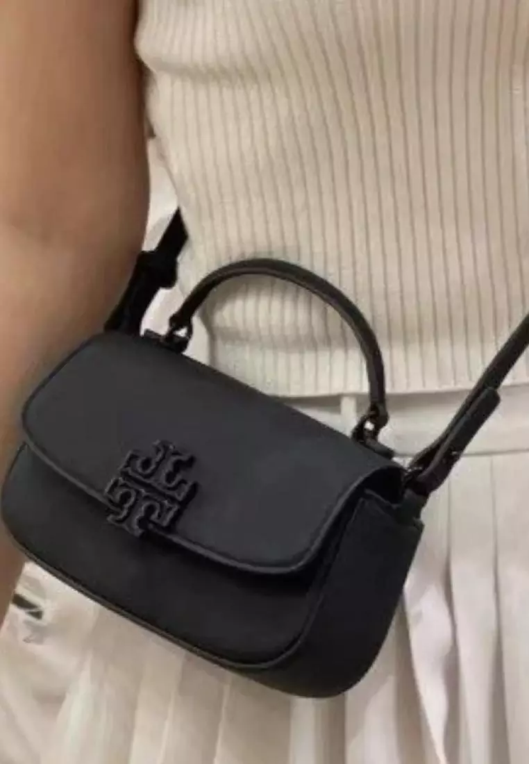 Tory Burch Britten Mate Mini Top Handle Black