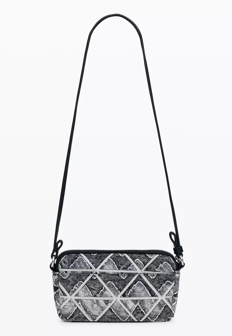 2-Way Mini Denim Bag