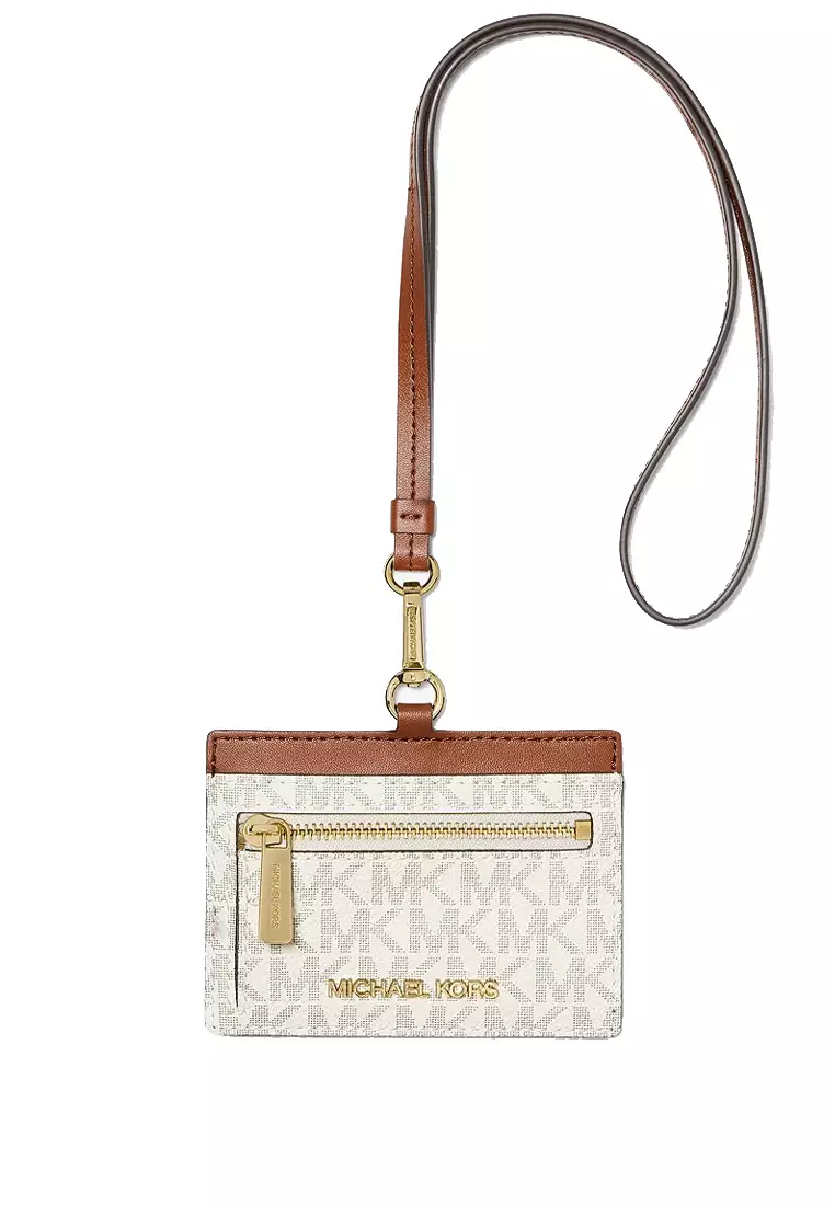 Michael kors id holder keychain best sale