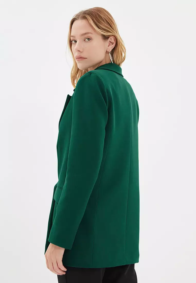 Double-Breasted Blazer Jacket