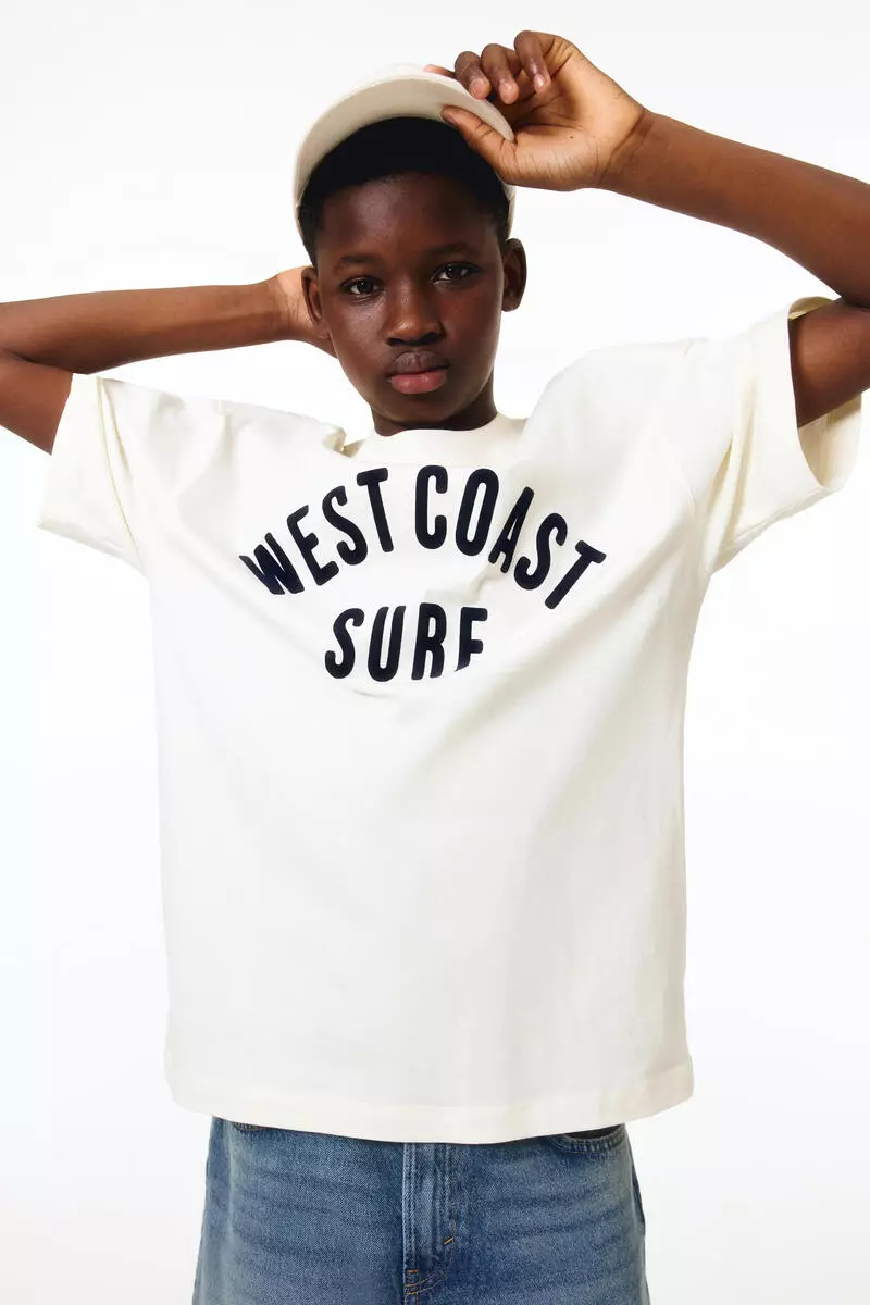 Print-motif T-shirt