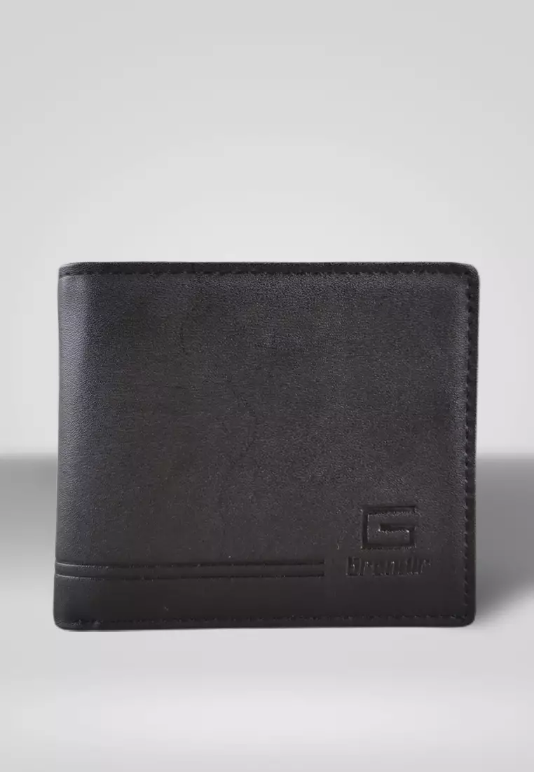 Grandir Gift Set Ikat Pinggang Dompet Kulit Pria Leather Original